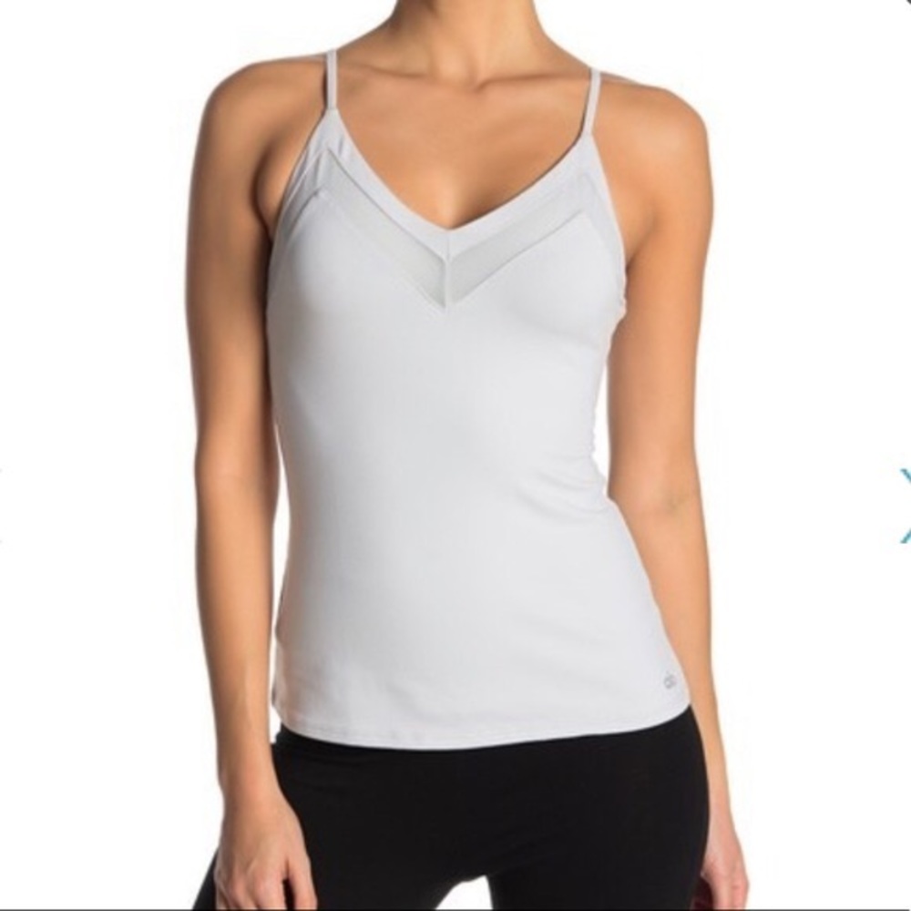 Alo Yoga Mesh Tank Slate